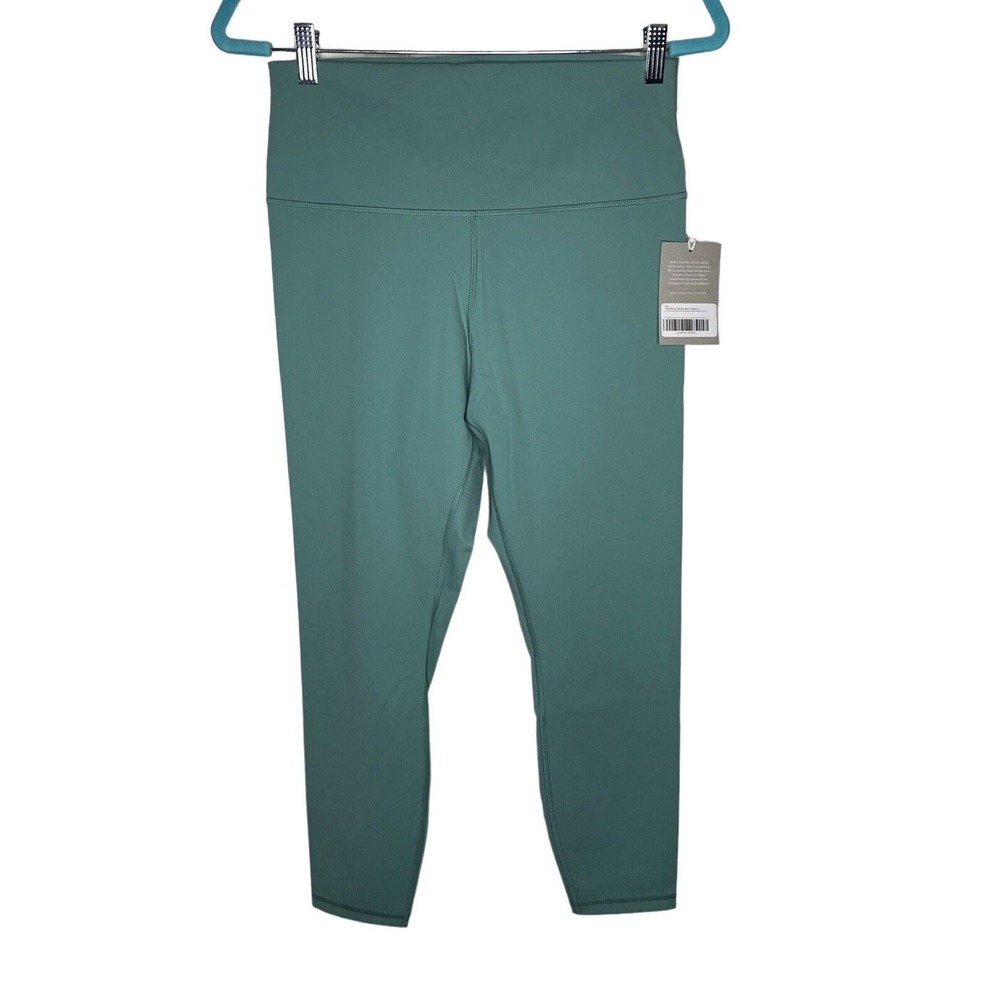 Everlane Women's High Rise The Perform 24/7 Legging NC3 Dark Mint Large NWT - Picture 2 of 6